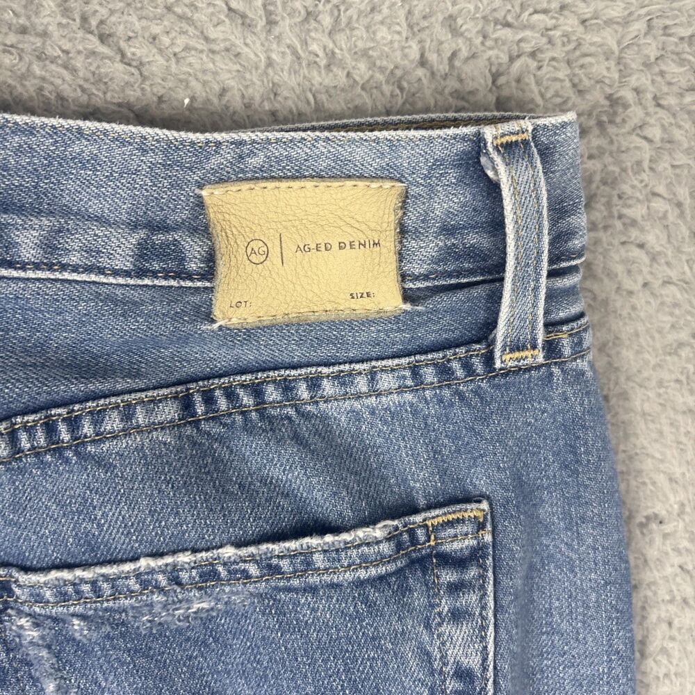 AG Adriano Goldschmied Size 29 R The Ex Boyfriend Slim Slouchy Ag-ed Jeans - Picture 13 of 13